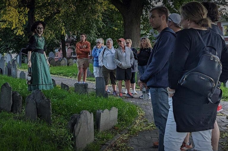 Boston: Ghosts & Gravestones Guided Night Walking Tour - Photo 1 of 5